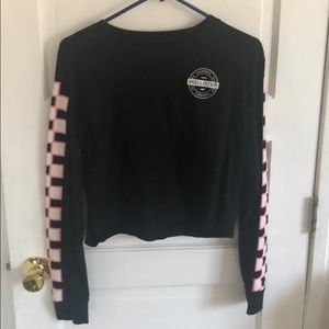 Black Hollister Croptop